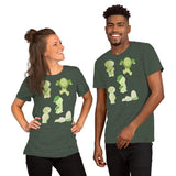 Cute Smiski Inspired Kawaii T-Shirt – Glow in the Dark Funny Character Tee