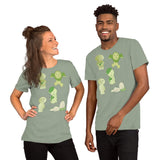 Cute Smiski Inspired Kawaii T-Shirt – Glow in the Dark Funny Character Tee