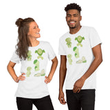 Cute Smiski Inspired Kawaii T-Shirt – Glow in the Dark Funny Character Tee