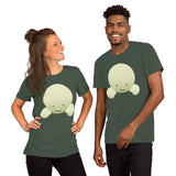Cute Smiski Inspired Kawaii T-Shirt – Glow in the Dark Funny Character Tee