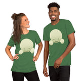 Cute Smiski Inspired Kawaii T-Shirt – Glow in the Dark Funny Character Tee