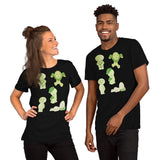 Cute Smiski Inspired Kawaii T-Shirt – Glow in the Dark Funny Character Tee