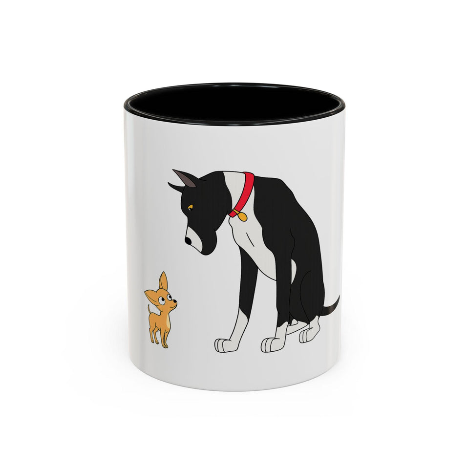 Whimsical Animal Design Coffee Mug | Fun Dog Lover Gift