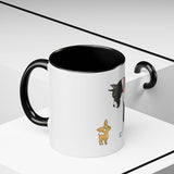 Whimsical Animal Design Coffee Mug | Fun Dog Lover Gift