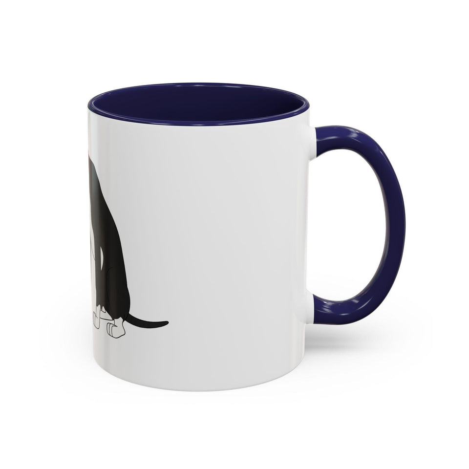 Whimsical Animal Design Coffee Mug | Fun Dog Lover Gift