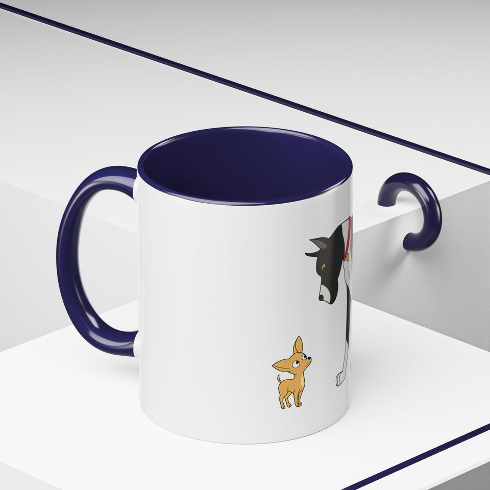 Whimsical Animal Design Coffee Mug | Fun Dog Lover Gift