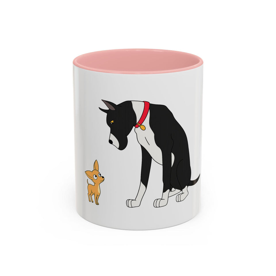 Whimsical Animal Design Coffee Mug | Fun Dog Lover Gift