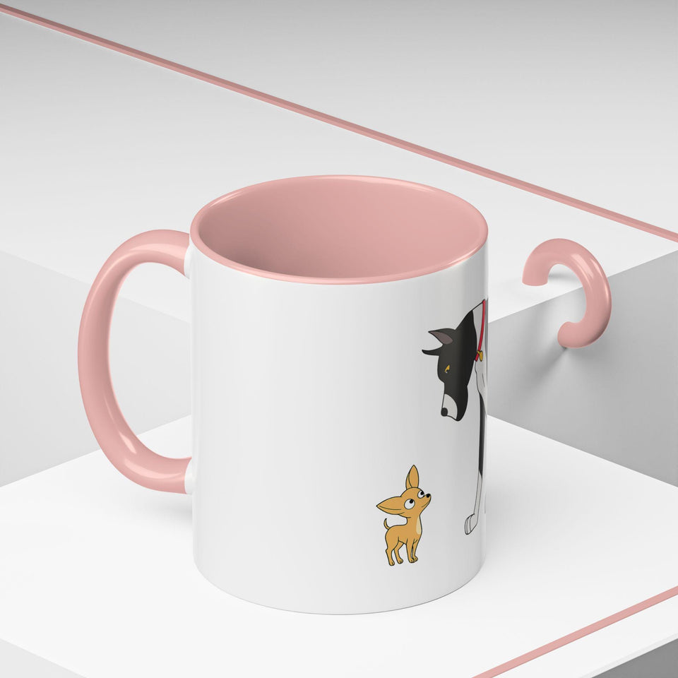 Whimsical Animal Design Coffee Mug | Fun Dog Lover Gift