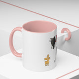 Whimsical Animal Design Coffee Mug | Fun Dog Lover Gift