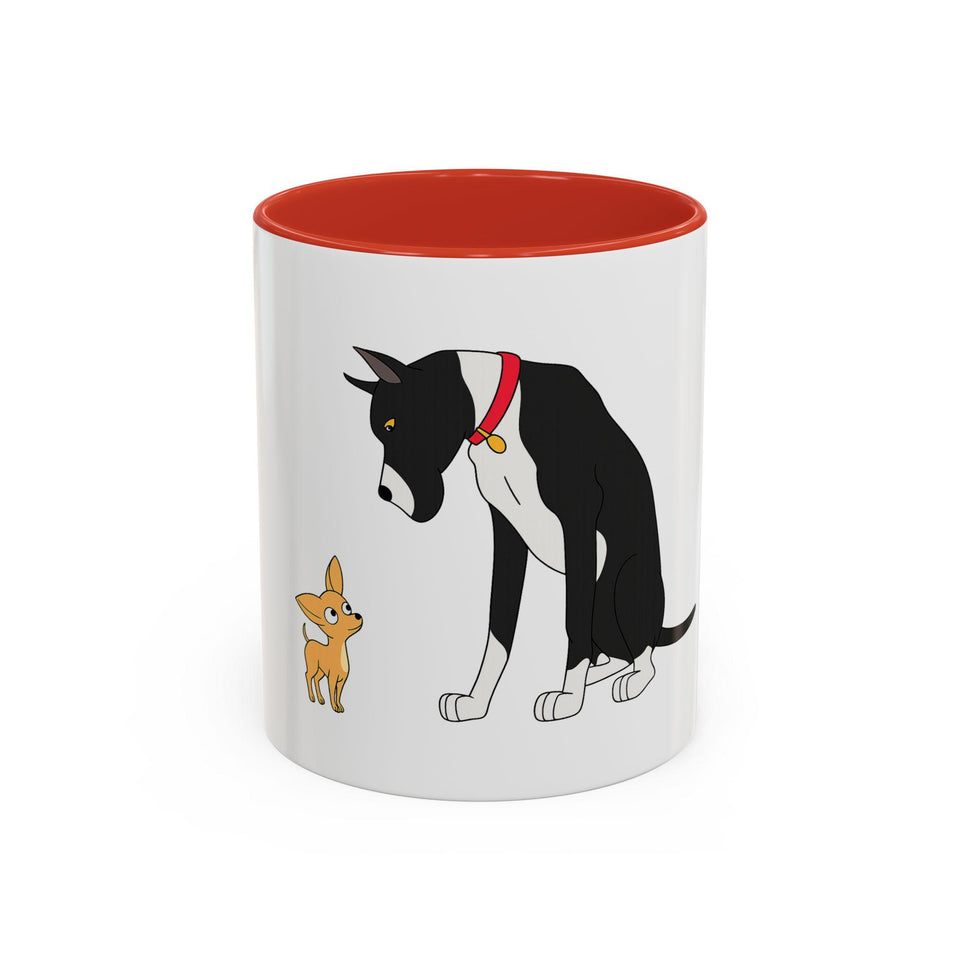 Whimsical Animal Design Coffee Mug | Fun Dog Lover Gift