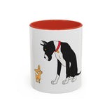 Whimsical Animal Design Coffee Mug | Fun Dog Lover Gift
