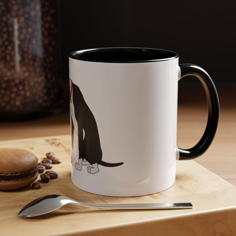 Whimsical Animal Design Coffee Mug | Fun Dog Lover Gift