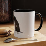 Whimsical Animal Design Coffee Mug | Fun Dog Lover Gift