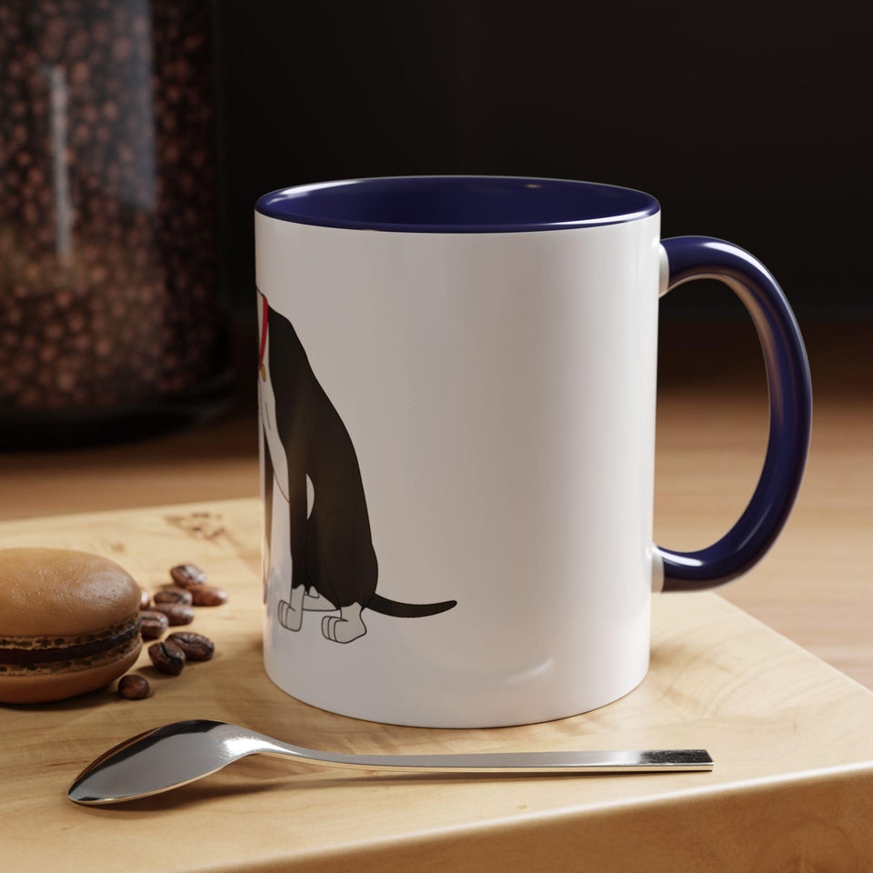 Whimsical Animal Design Coffee Mug | Fun Dog Lover Gift