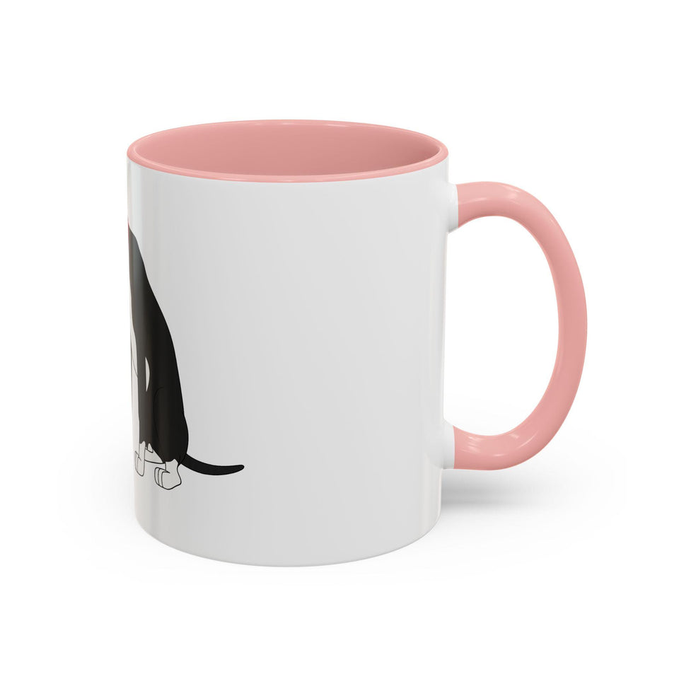 Whimsical Animal Design Coffee Mug | Fun Dog Lover Gift