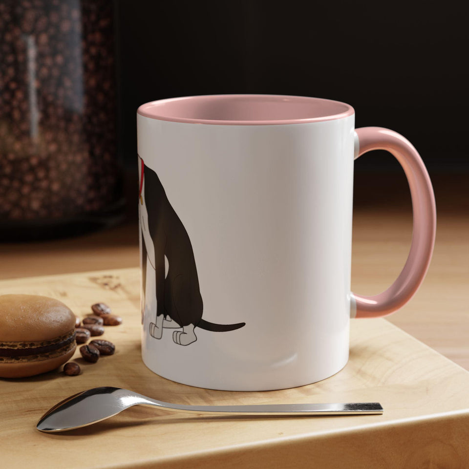 Whimsical Animal Design Coffee Mug | Fun Dog Lover Gift