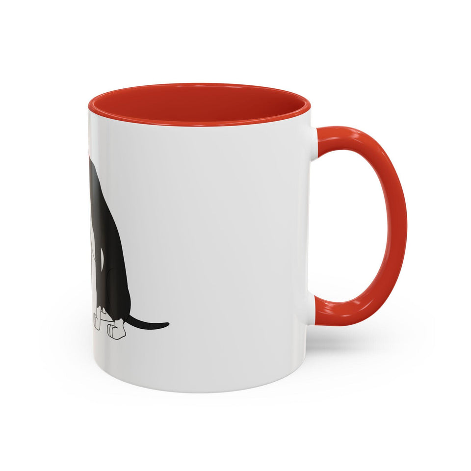Whimsical Animal Design Coffee Mug | Fun Dog Lover Gift