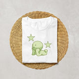 Smiski Green Character Graphic Tee, Kawaii Oversized Streetwear Top