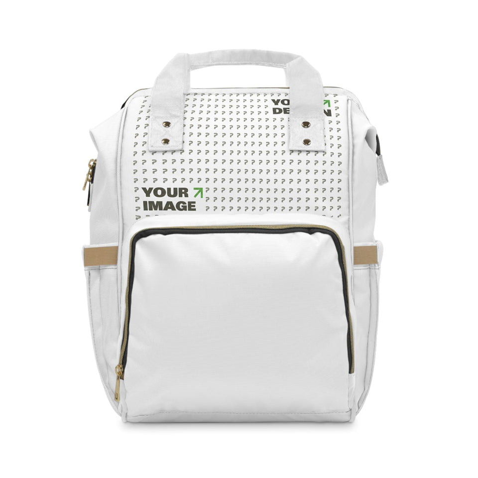 Custom Photo Pattern Diaper Backpack | Personalized Baby Bag