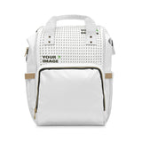 Custom Photo Pattern Diaper Backpack | Personalized Baby Bag