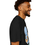Smiski Musician T-Shirt, Guitar Player Graphic Tee, Kawaii Music Lover Shirt