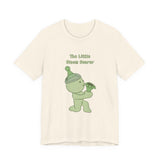 Smiski Little Bloom Bearer T-Shirt, Graphic Tee, Kawaii Cartoon Shirt, Minimal Soft Style Tee