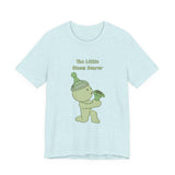 Smiski Little Bloom Bearer T-Shirt, Graphic Tee, Kawaii Cartoon Shirt, Minimal Soft Style Tee
