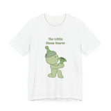 Smiski Little Bloom Bearer T-Shirt, Graphic Tee, Kawaii Cartoon Shirt, Minimal Soft Style Tee