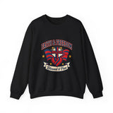 Faith & Freedom Crewneck Sweatshirt | Patriotic, Faith-Based July 4th Vintage Americana