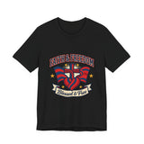 Faith & Freedom Patriotic T-Shirt | faith-based July 4th, vintage Americana